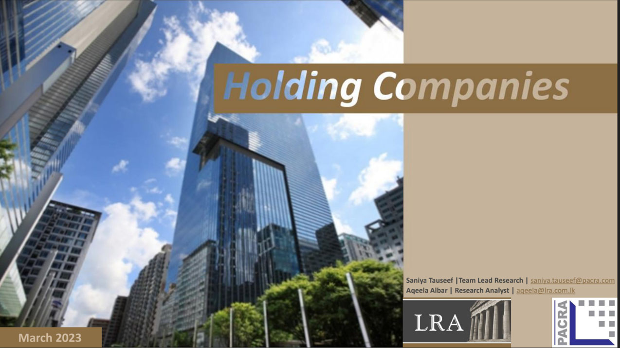 Holding Companies 2023 - Lanka Rating Agency
